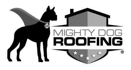 Mighty Dog Roofing Logo BW